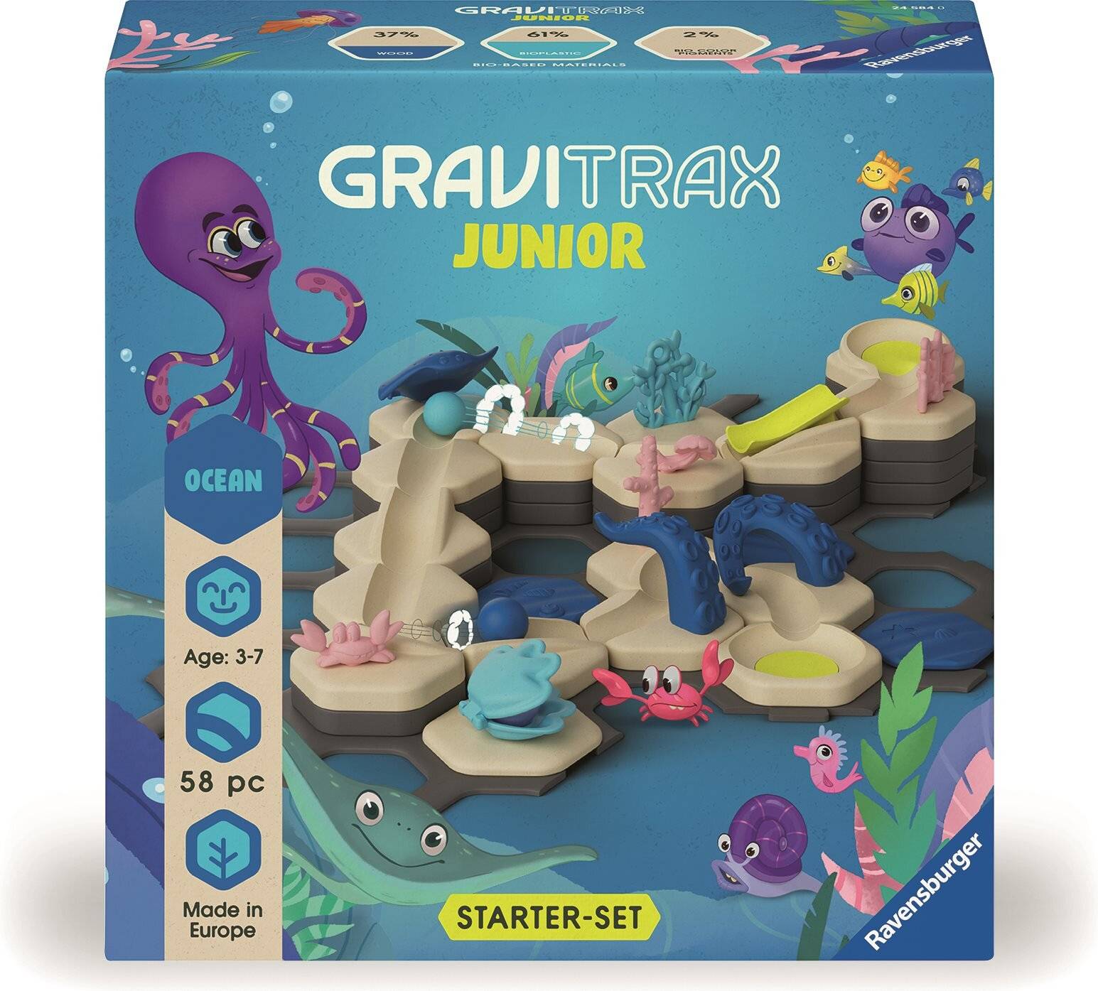 Ravensburger GraviTrax Junior Starter-Set S Ocean, Bahn