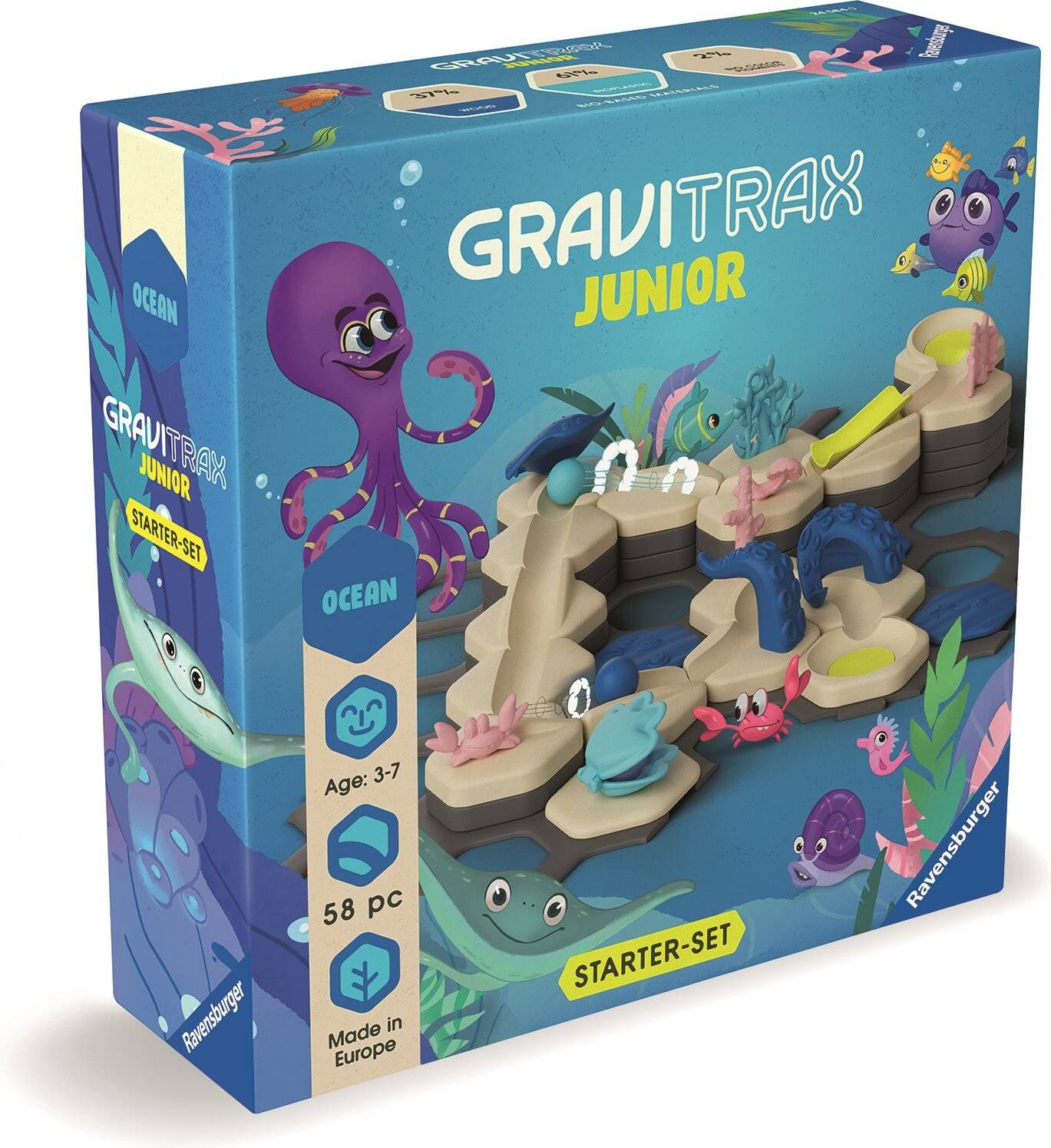 Ravensburger GraviTrax Junior Starter-Set S Ocean, Bahn