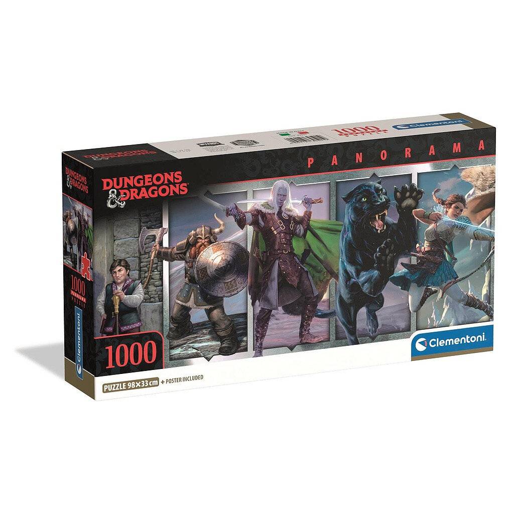 Clementoni® Dungeons &amp; Dragons Paronama puzzle 1000pcs