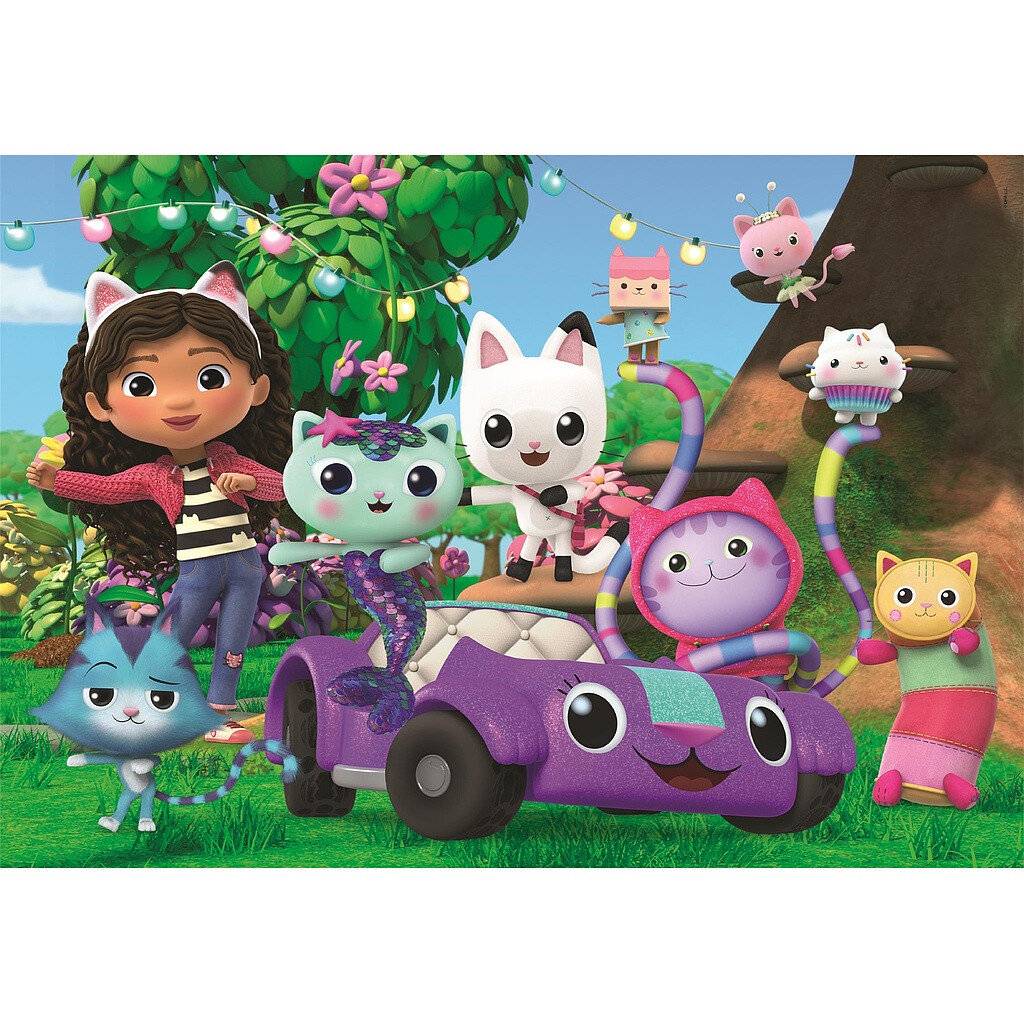 Gabby's Dollhouse 104-teiliges Clementoni-Puzzle