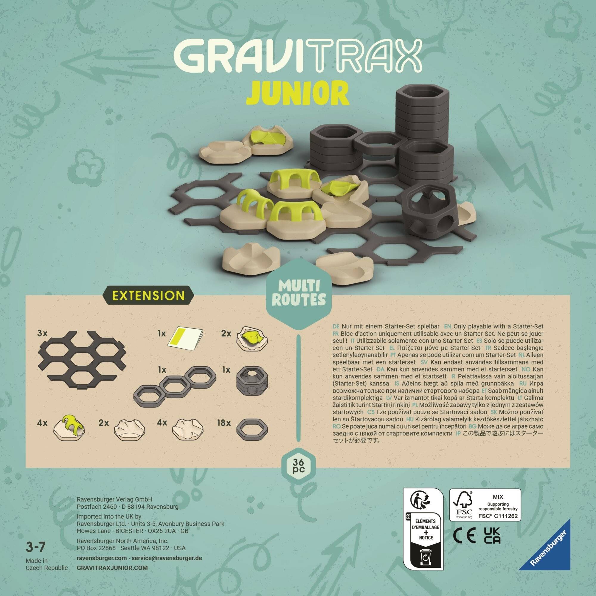 Gravitrax Junior Erweiterung Multi Routes