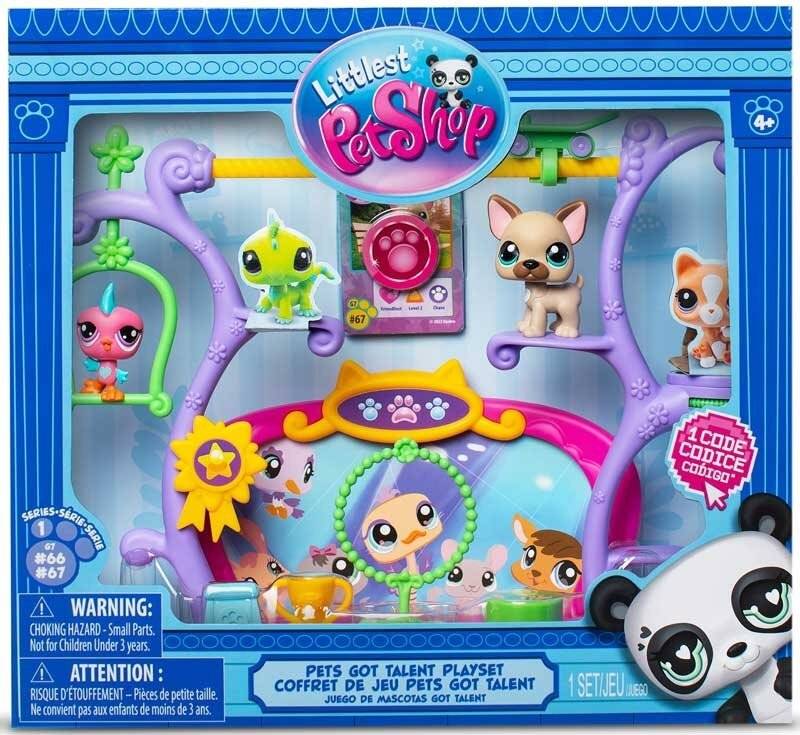 Hasbro Littlest Pet Shop LPS Hrací sada: Talentovaná zvíř átka