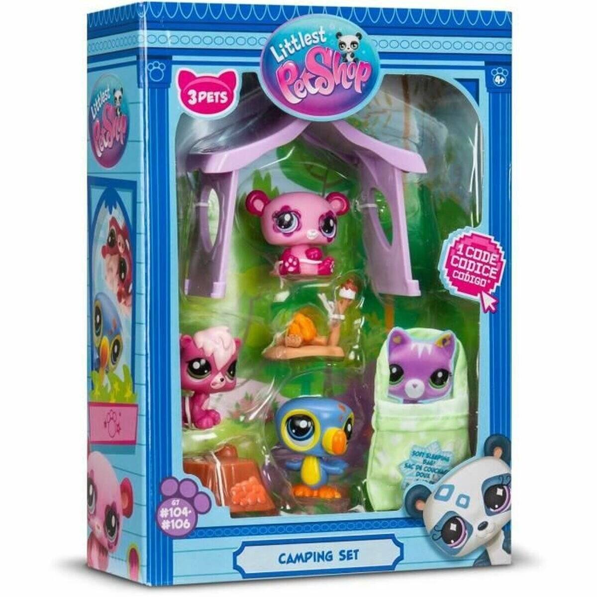 Hasbro Littlest Pet Shop LPS Hrací sada: DobrodruÅ¾ství pÅi kempování