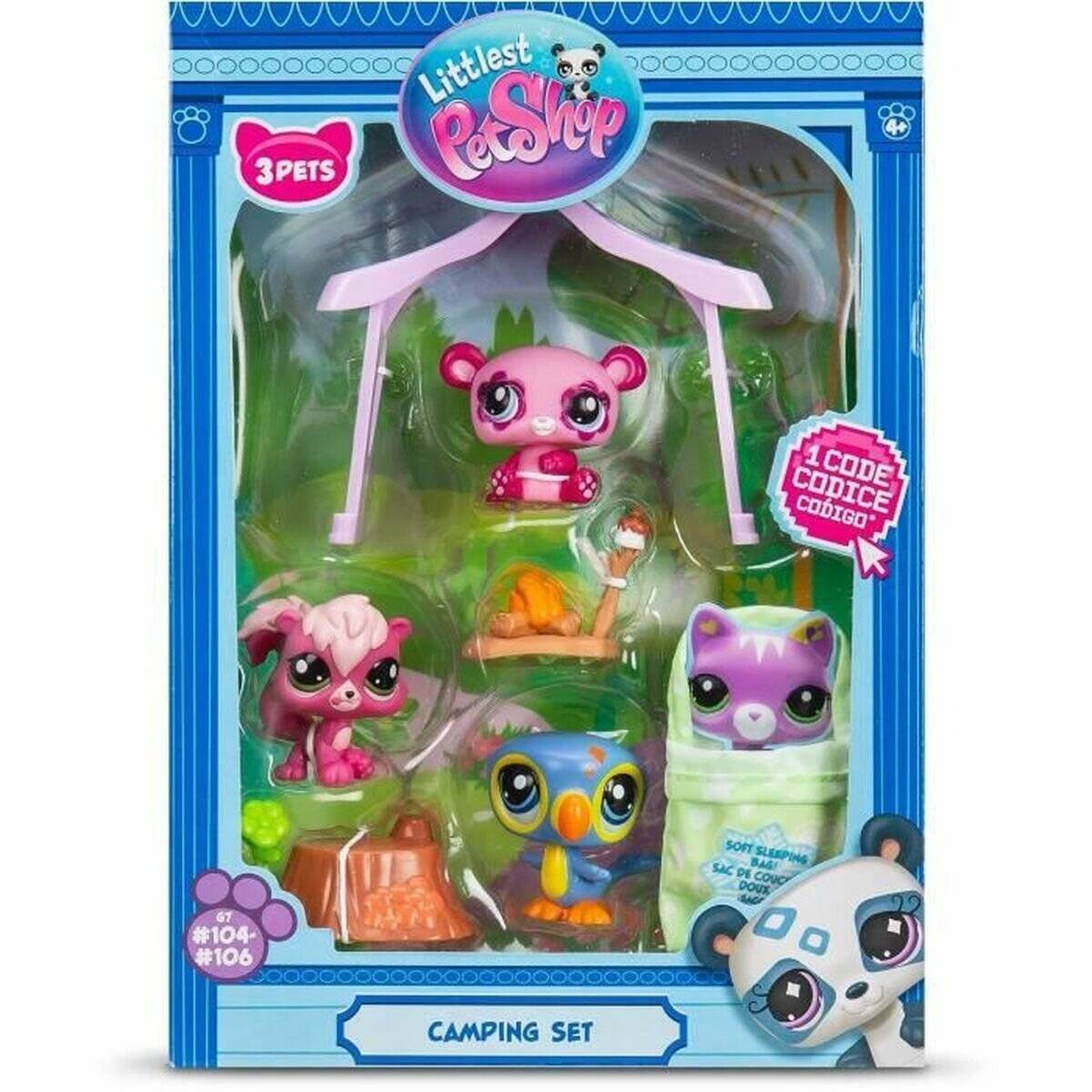 Hasbro Littlest Pet Shop LPS Hrací sada: DobrodruÅ¾ství pÅi kempování