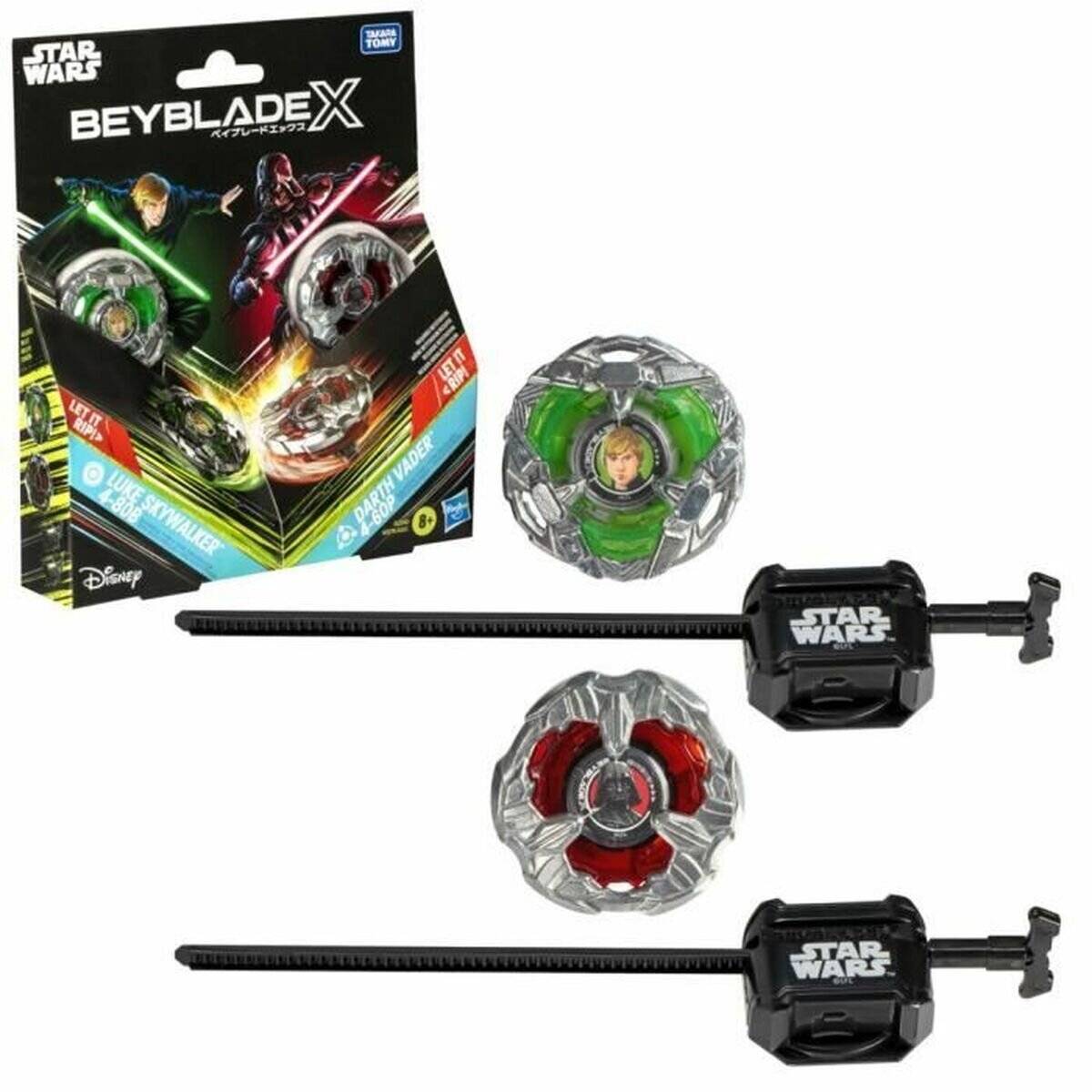 Beyblade X Luke Skywalker 4-80B Darth Vader 4-60P game