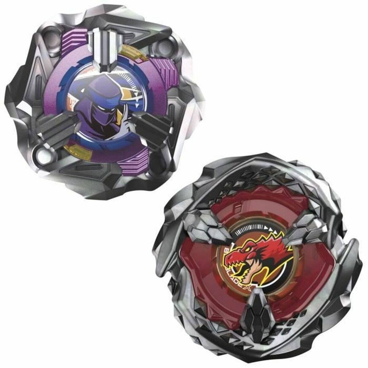 Beyblade X Beat Tyranno 4-70Q & Knife Shinobi 4-80HN game
