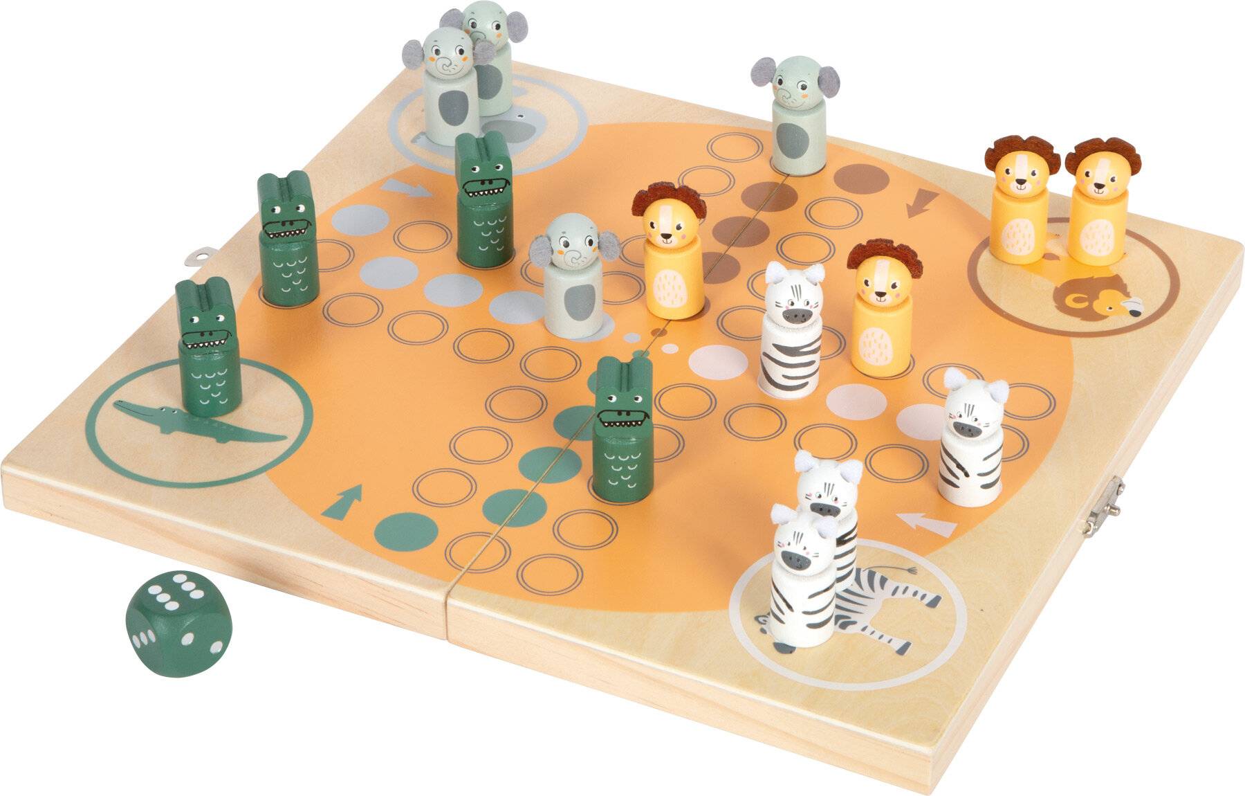 Ludo für 4 Spieler Safari