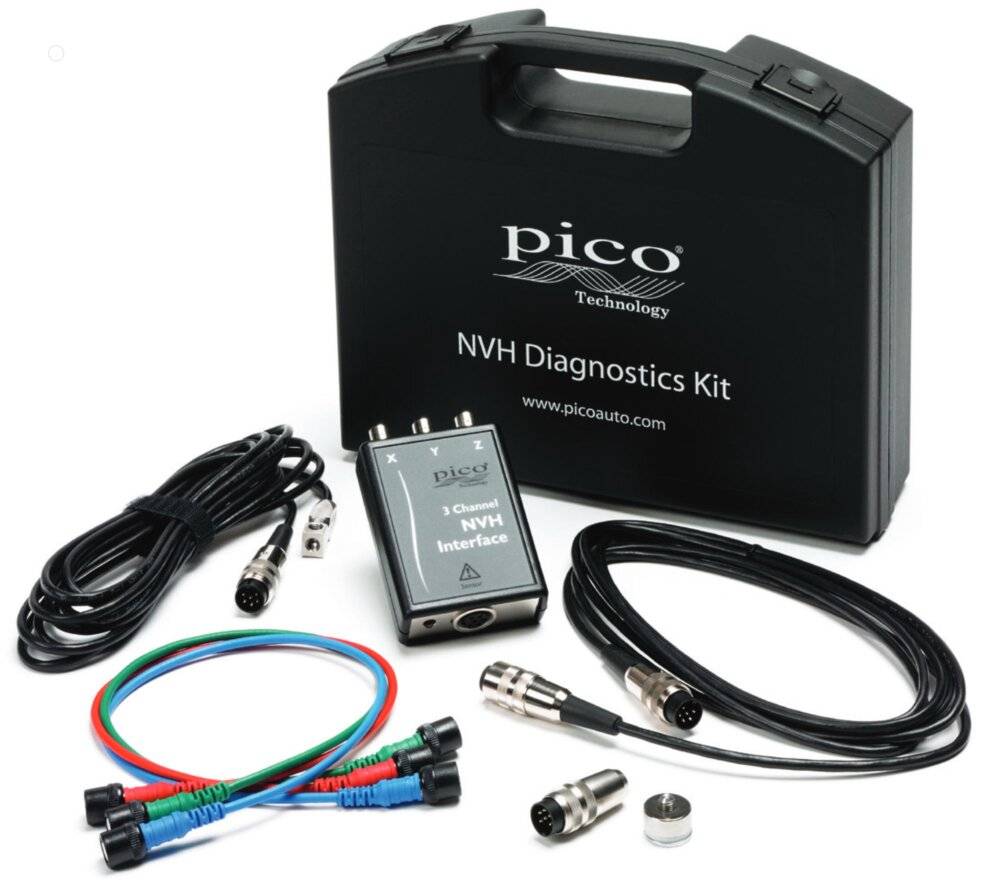 Pico NVH Starter Diagnose Kit im Koffer - Automotive Oszilloskope