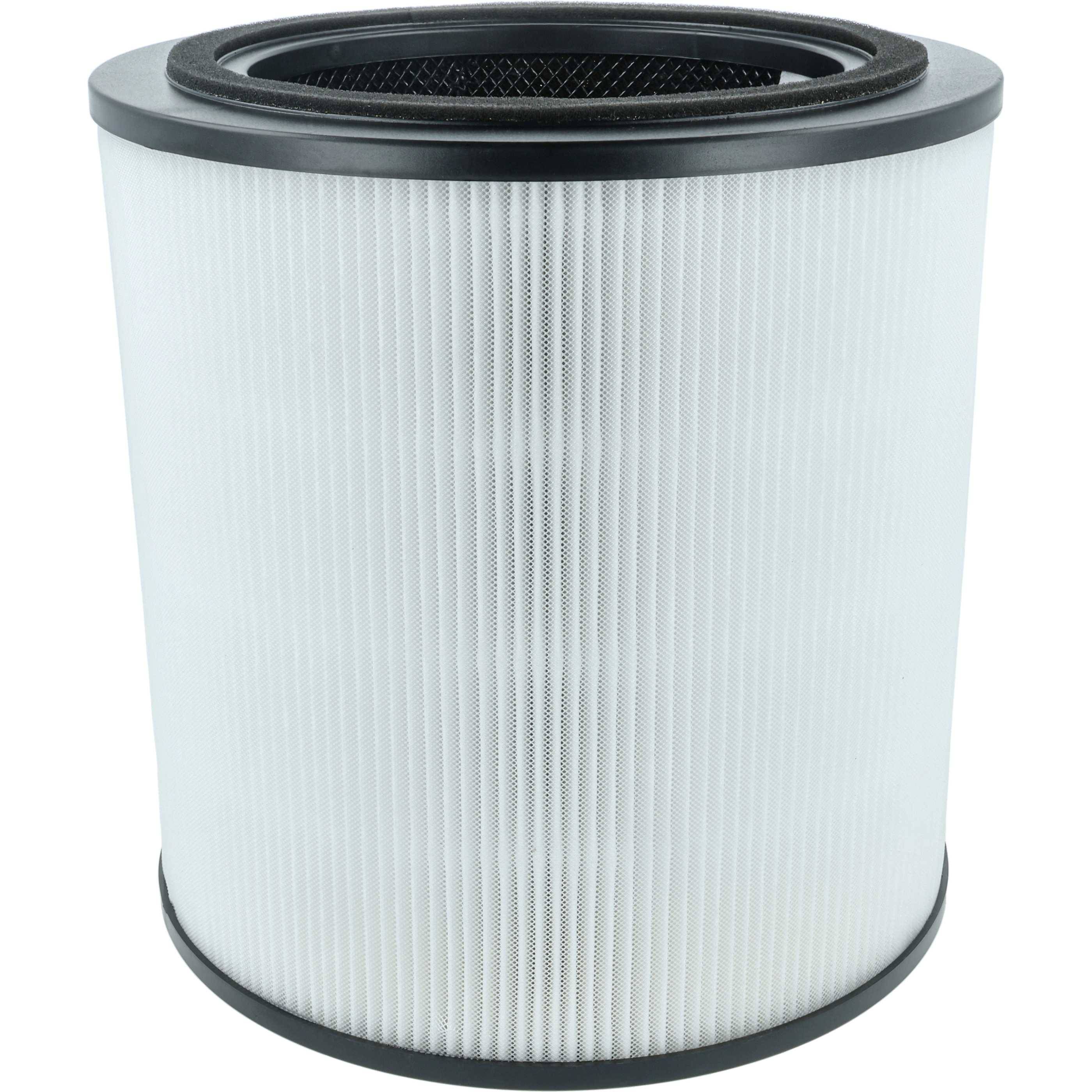 vhbw Aktivkohlefilter Ersatz für Bosch 7733701945 für Luftreiniger - H13 Luftfilter Schwarz Weiß