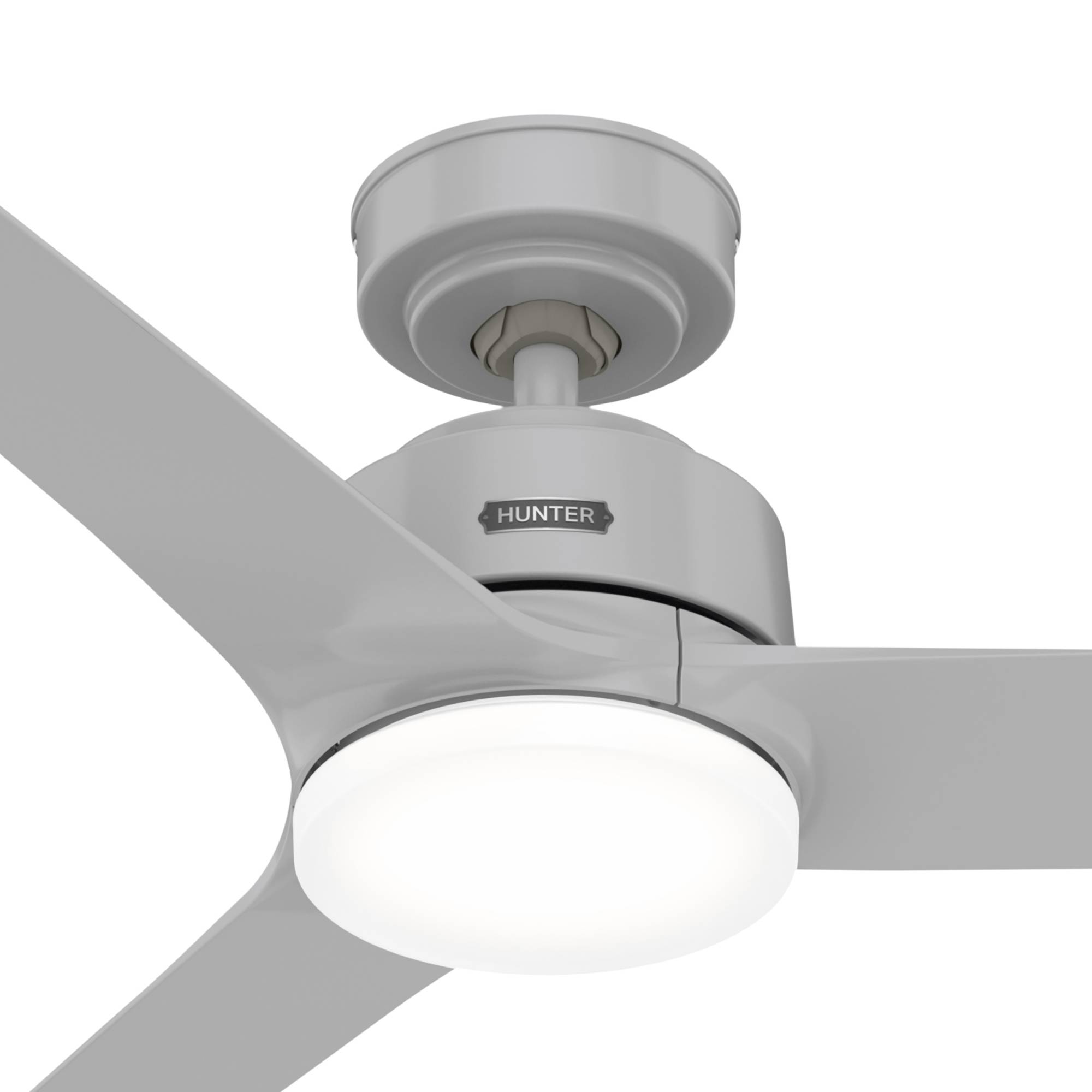 Deckenventilator Galvin Grau mit LED & Fernbedienung