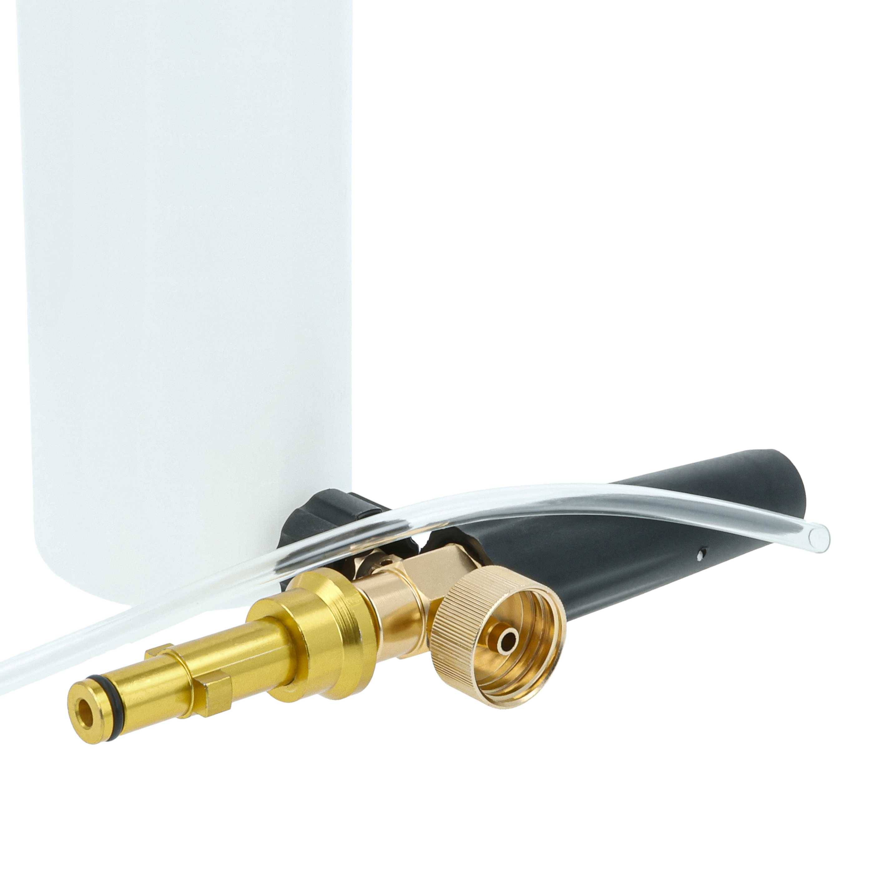 vhbw Schaumlanze kompatibel mit Nilfisk KEW Professional Serie Hochdruckreiniger - Inkl. Behälter, Ansaugschlauch