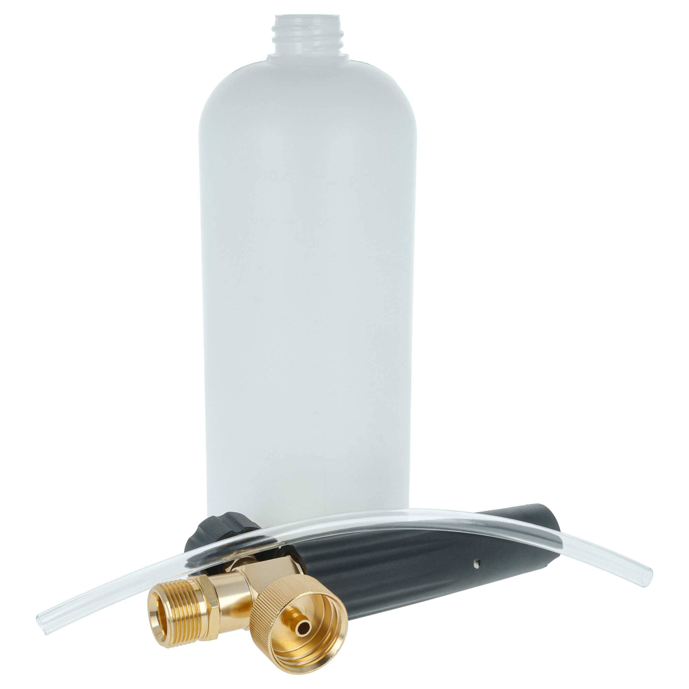 vhbw Schaumlanze kompatibel mit Bosch UniversalAquatak 130, 125, 135 Hochdruckreiniger - Inkl. Behälter, Ansaugschlauch