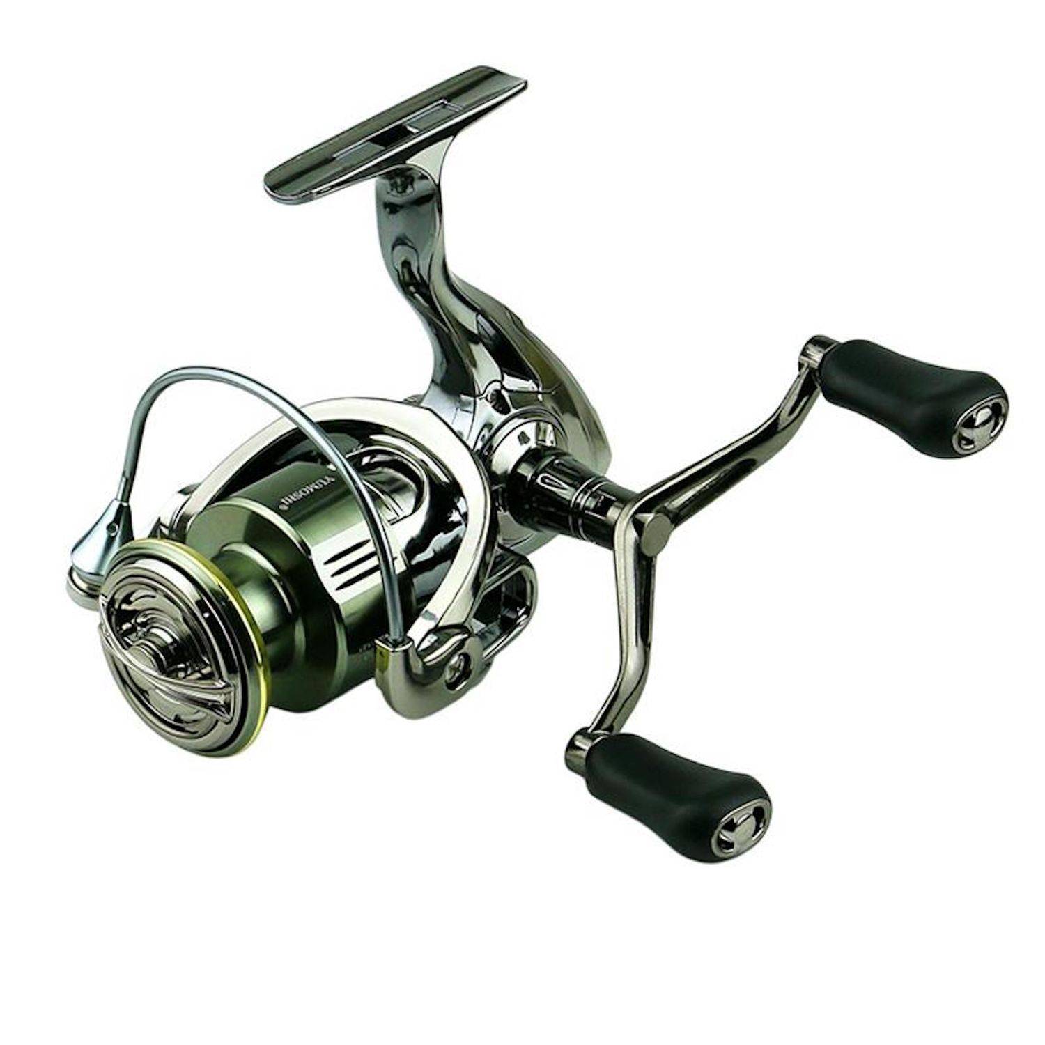 YUMOSHI SE2500 Angelrolle Spinnrolle Dual Handle Zero-Gap 5,2:1 Kompakt