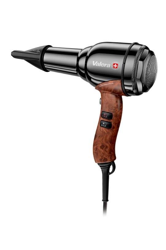 Profi-Haartrockner Swiss Steel-Master Light Schwarz Chrom