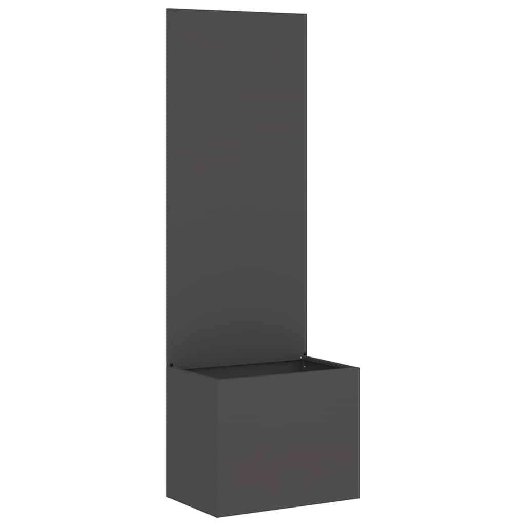 vidaXL Garten Sichtschutz-Leinwand Schwarz 50 x 150 cm