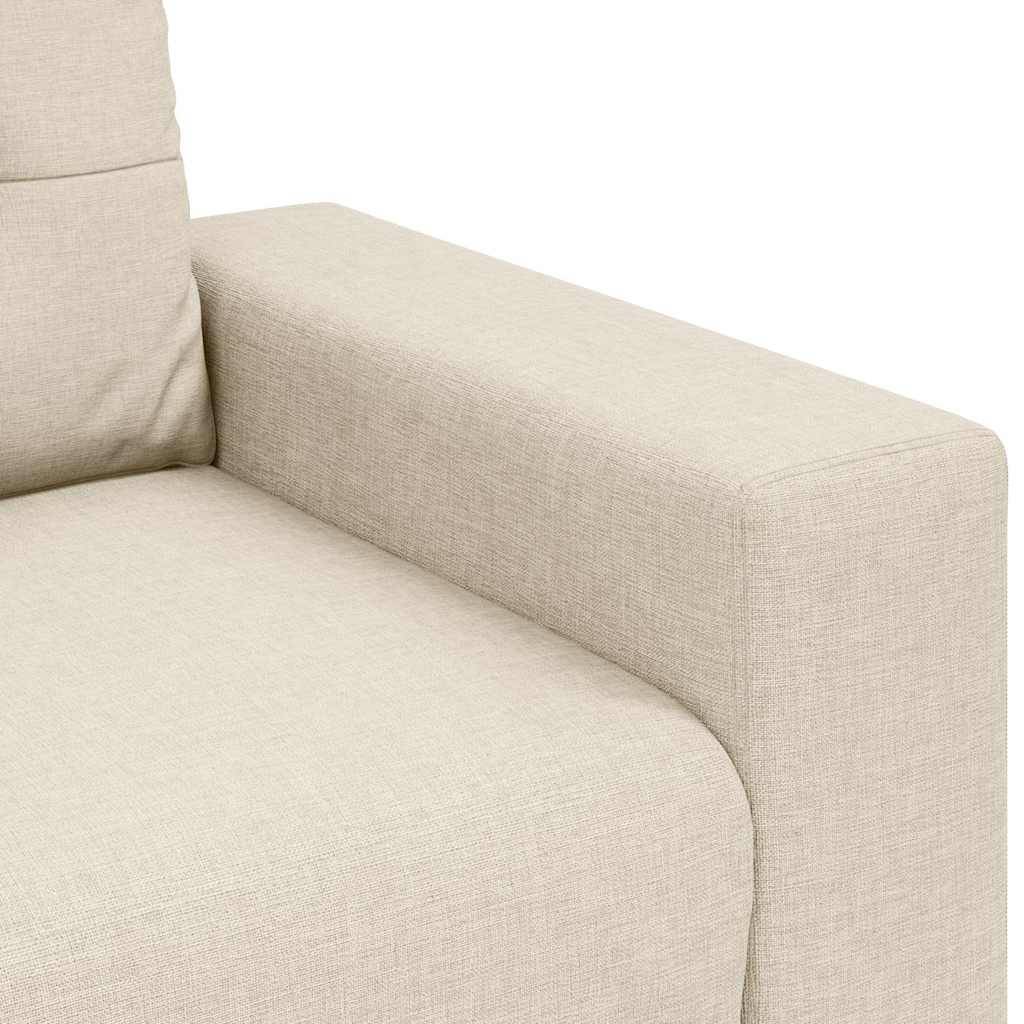 vidaXL Sofa-Sessel Leinen 100x78x80 cm