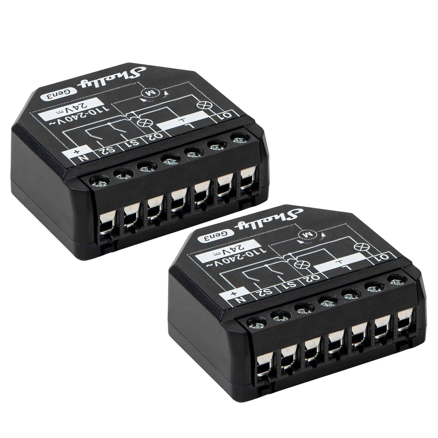 Shelly Smart Home Schalt-Messaktor 2PM Gen3 x 2 _2PM_Gen3_2erShelly Smart Home