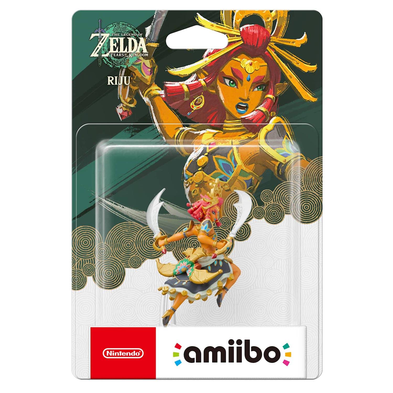 Nintendo AMIIBO The Legend of Zelda Collection Riju Spielfigur 3+