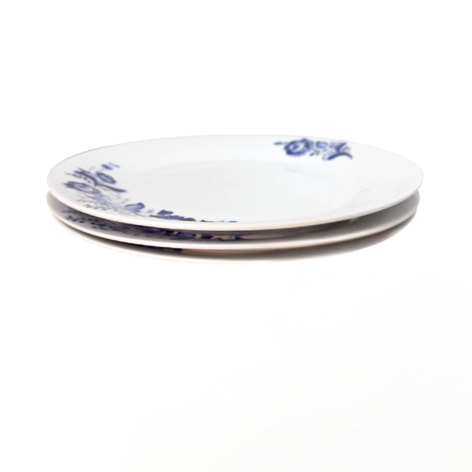 Teller 3er Set Gzhel Ø 26,5 cm