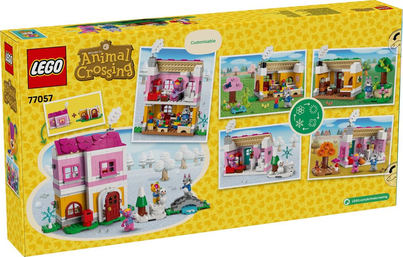 LEGO® 77057 Animal Crossing - Kreative Häuser: Jahreszeiten voller Spaß