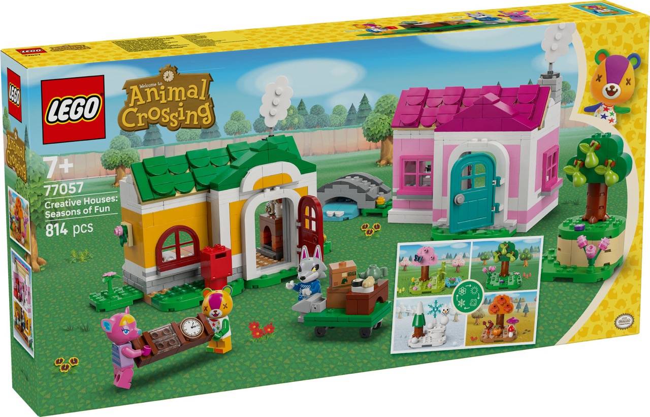 LEGO® 77057 Animal Crossing - Kreative Häuser: Jahreszeiten voller Spaß