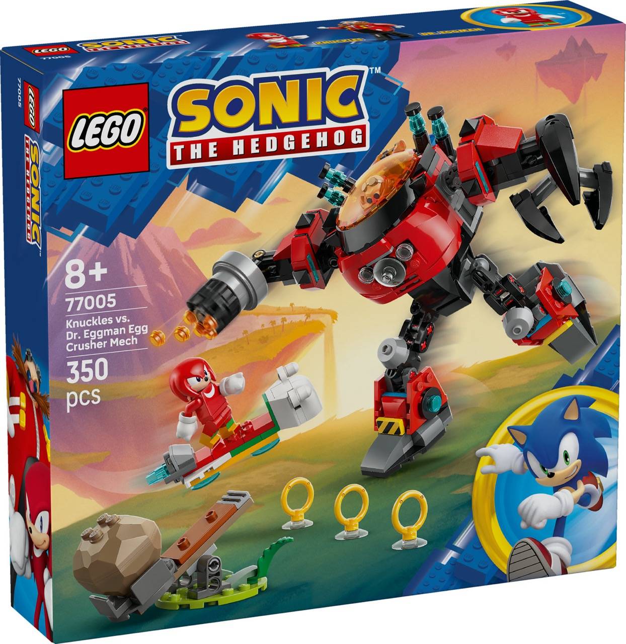 LEGO® 77005 Sonic - Knuckles vs. Dr. Eggmans Egg Crusher Mech