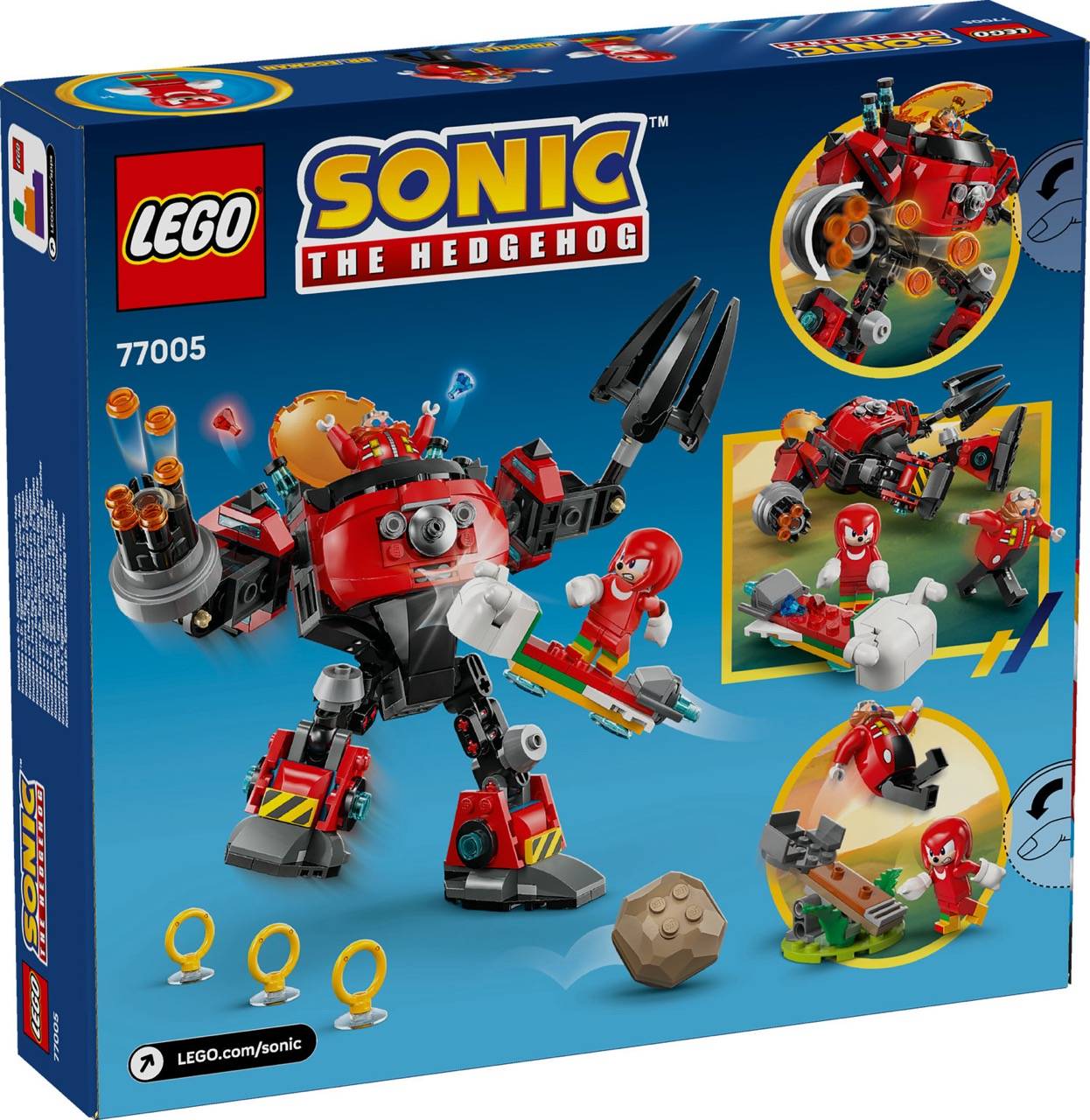 LEGO® 77005 Sonic - Knuckles vs. Dr. Eggmans Egg Crusher Mech