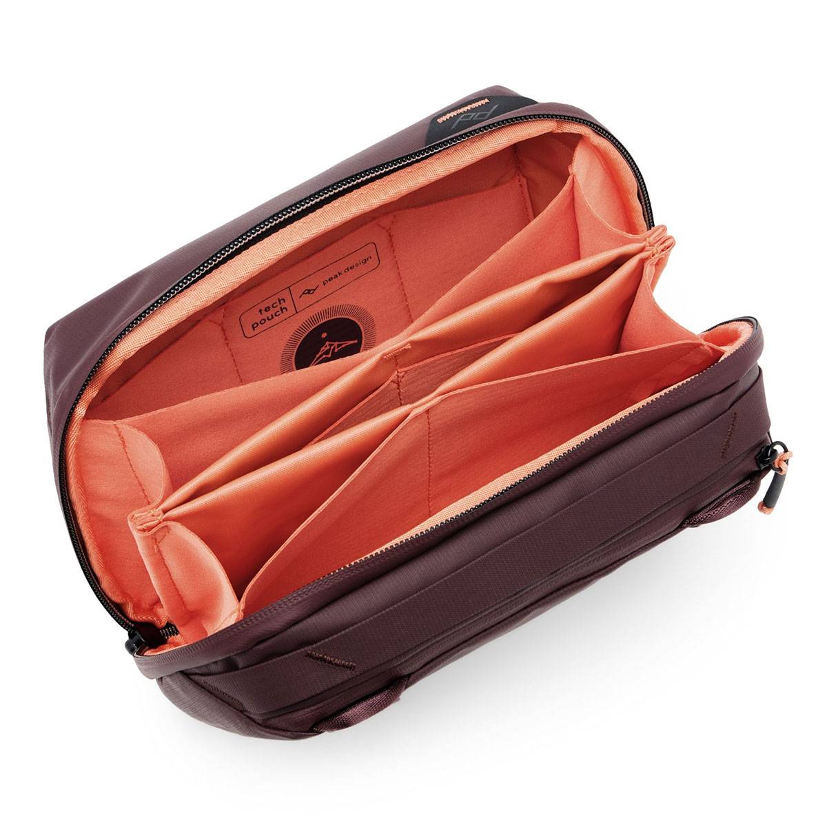 Peak Design Tech Pouch 2L Organizer - Eclipse (Weinrot)