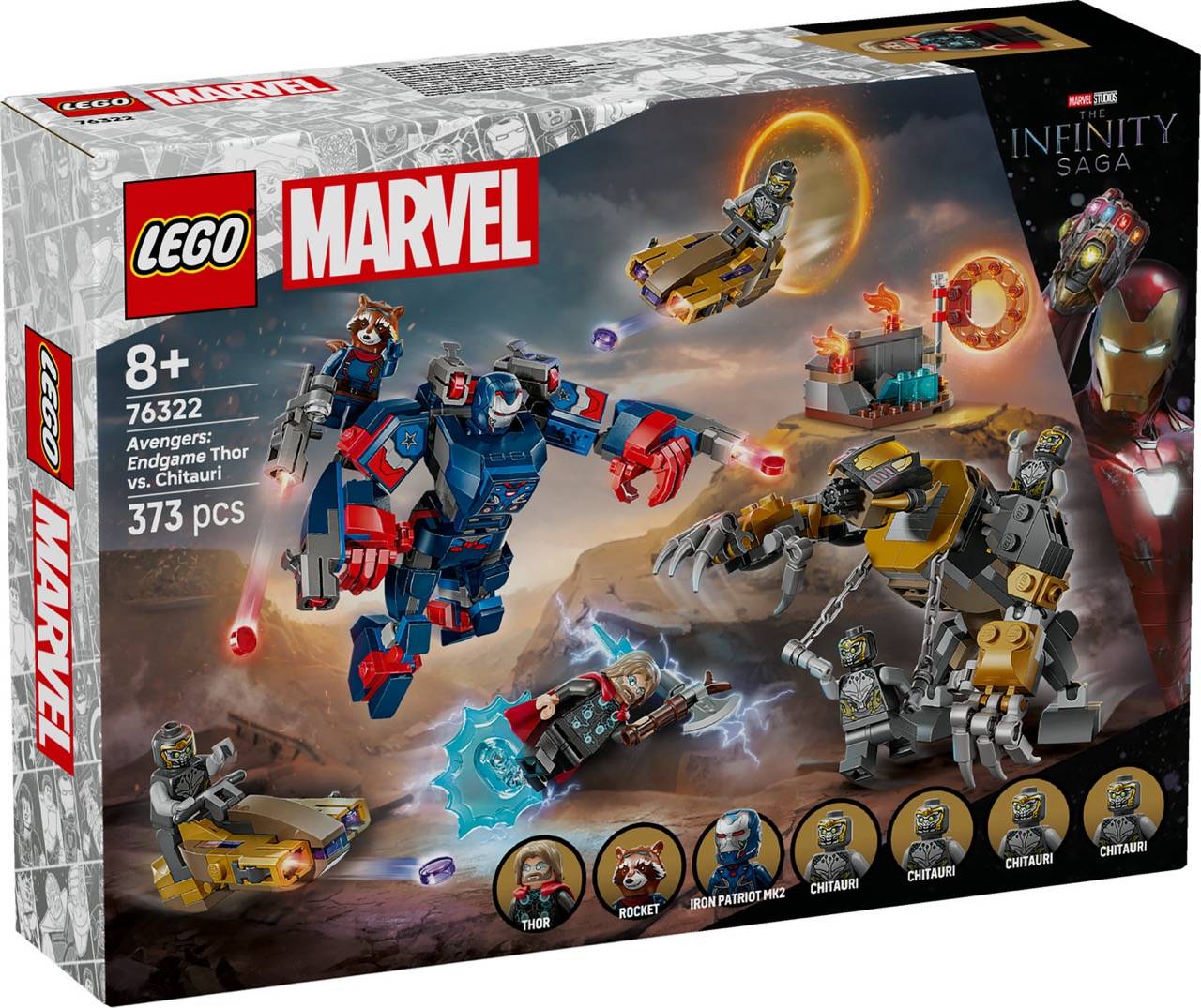 LEGO® 76322 Marvel Super Heroes - Avengers: Endgame Thor vs. Chitauri