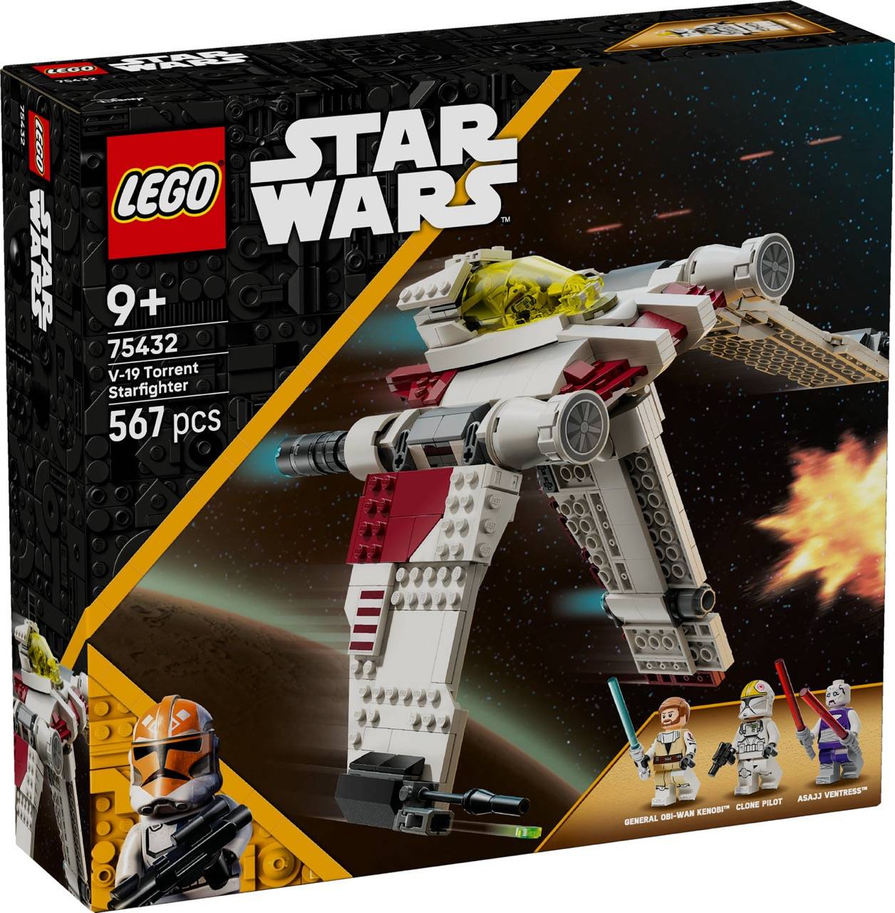 LEGO® 75432 Star Wars - V-19 Torrent-Sternjäger