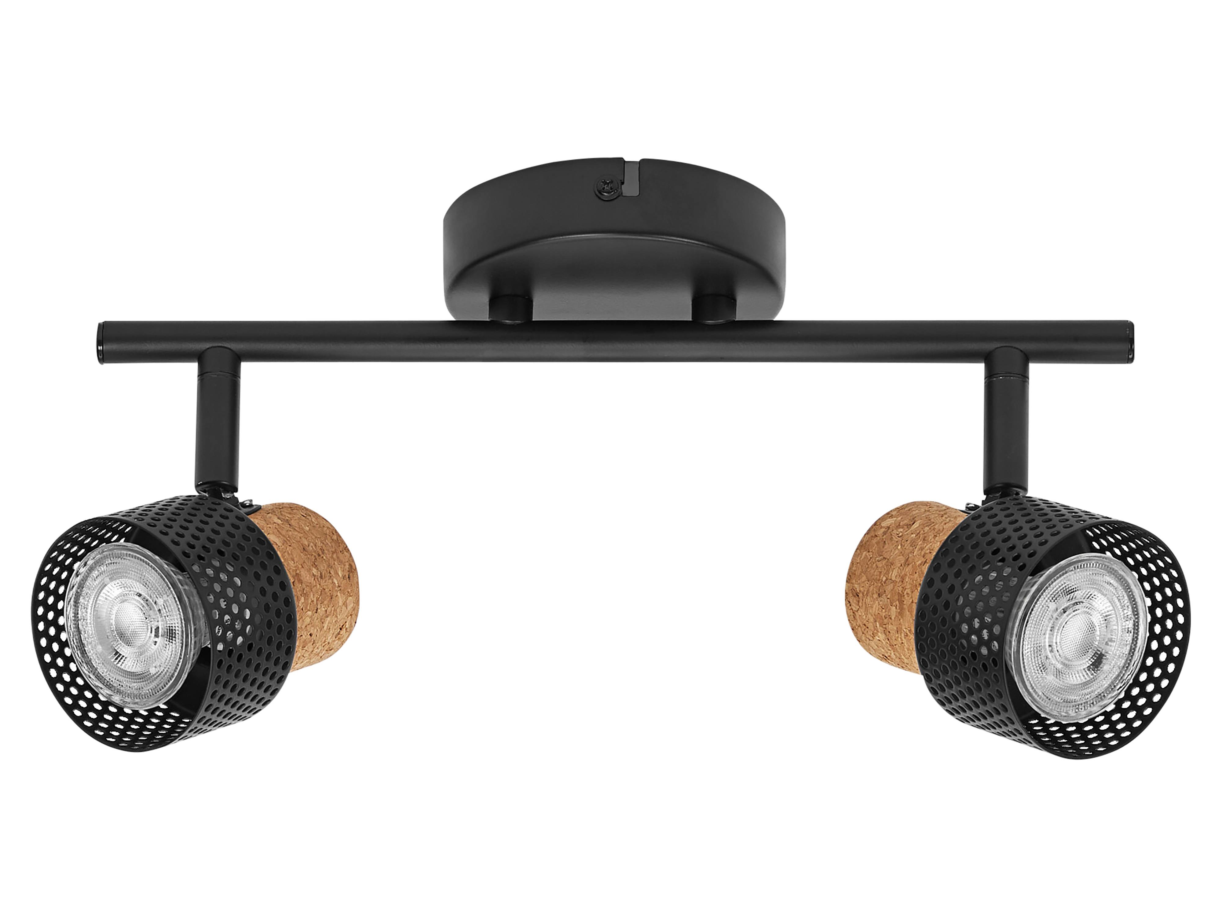 OSRAM LED-Deckenleuchte, GU10, 6,8 W, 460 lm, 2700 K, 2-Spot-Leuchte, dimmbar