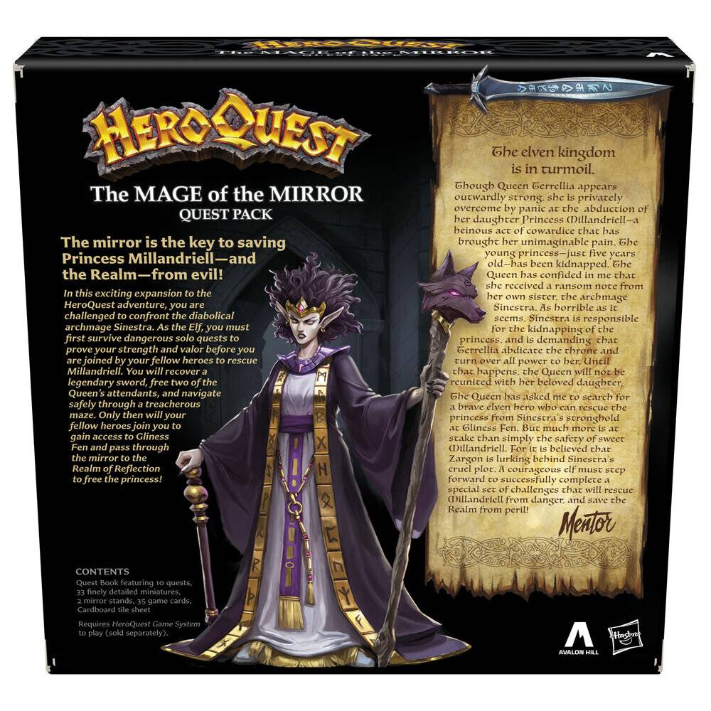 HeroQuest Brettspielerweiterung The Mageofthe Mirror Englische Version