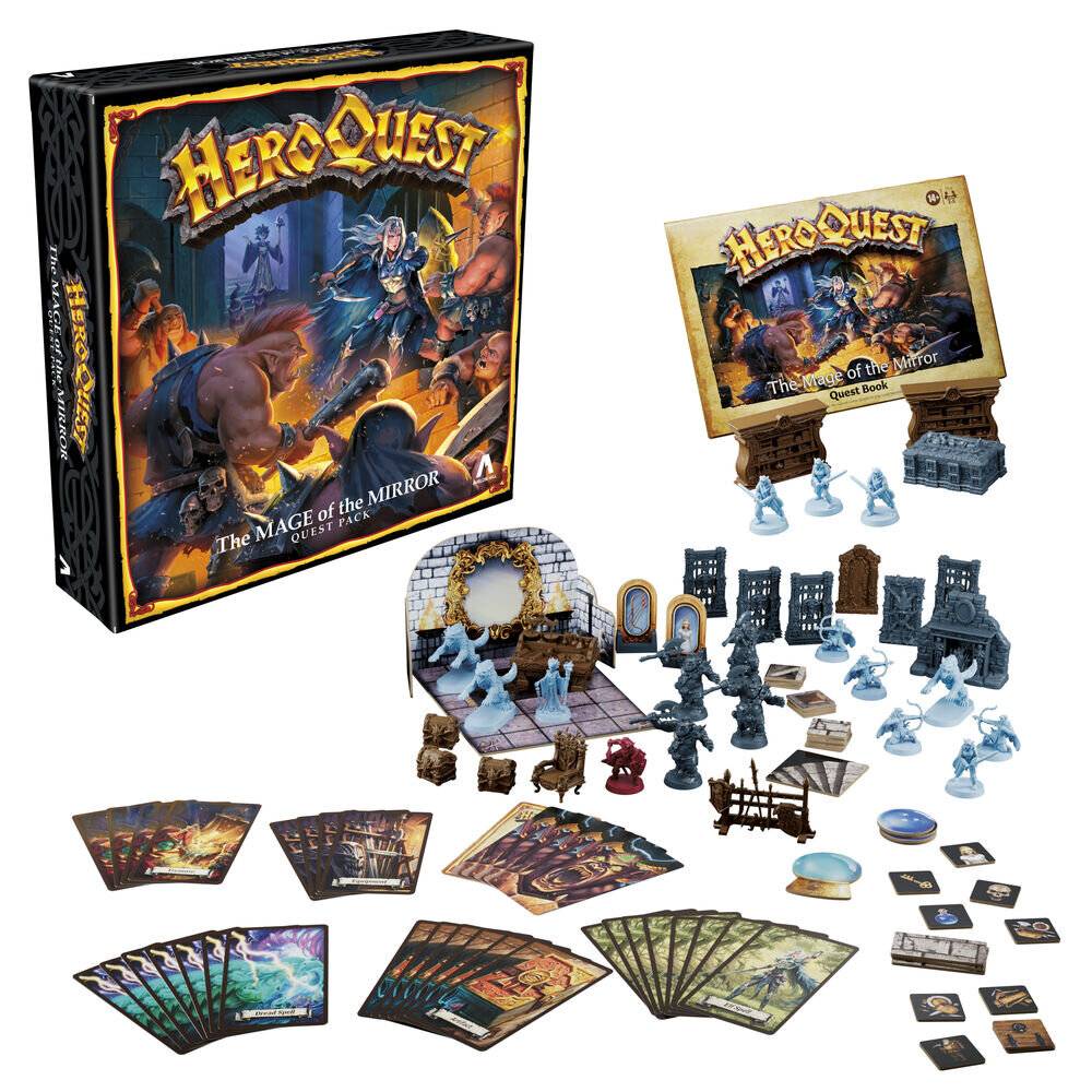 HeroQuest Brettspielerweiterung The Mageofthe Mirror Englische Version