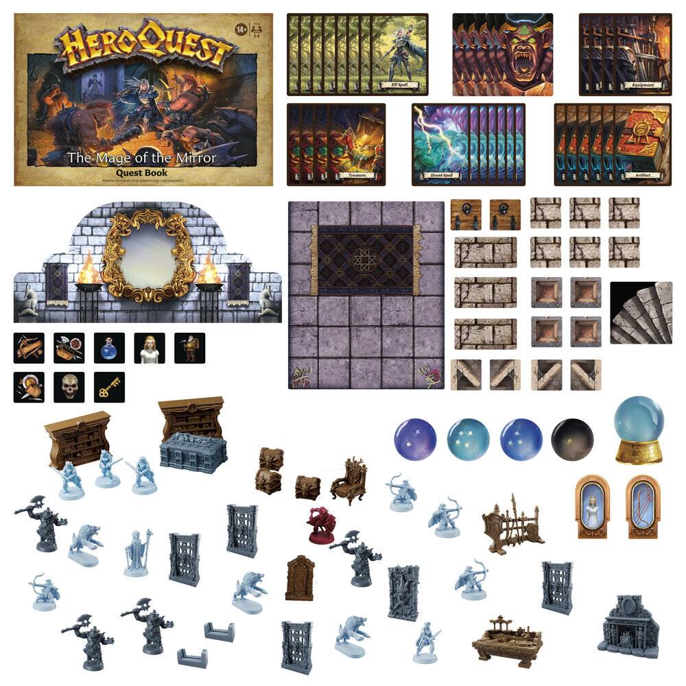 HeroQuest Brettspielerweiterung The Mageofthe Mirror Englische Version