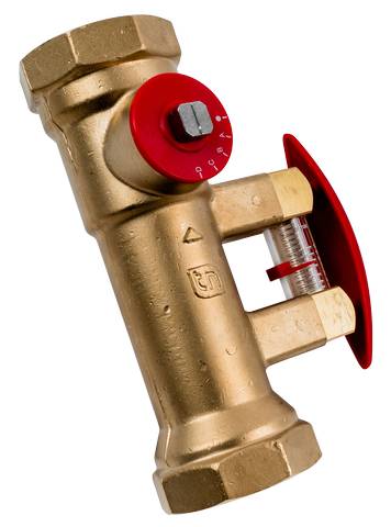 Wolf Hydraulisches Abgleichventil DN40 1 1/2" Innengew., Meßbereich 30-120L/min - 2070936