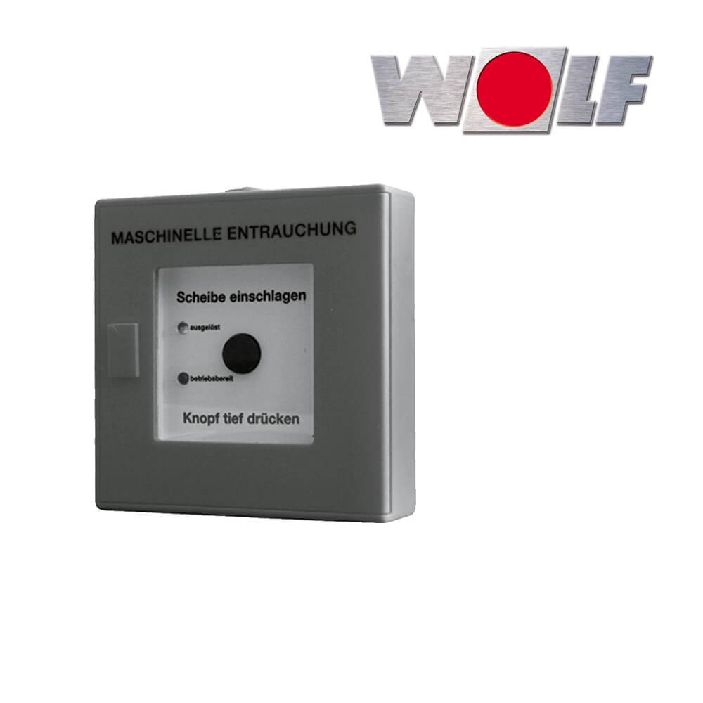 Wolf Druckknopfmelder DKM-2K-OR für Nebendienststelle - 2138100