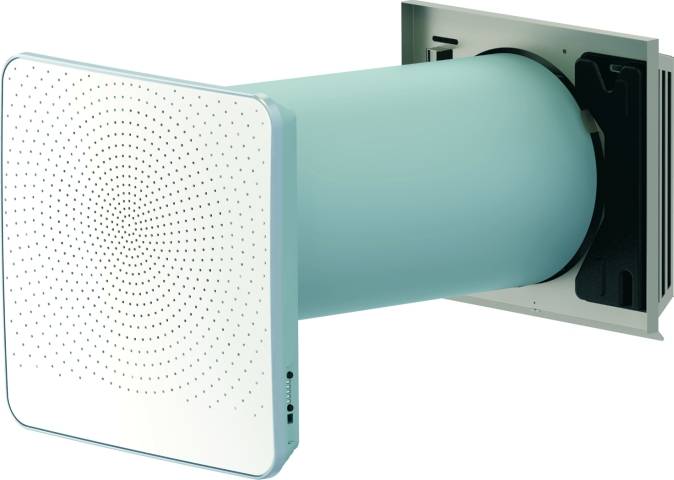 Wolf Comfort-Wohnungs-Lüftung CWL-D-70 Dezentral, Aussenwandhaube weiß - 2138512