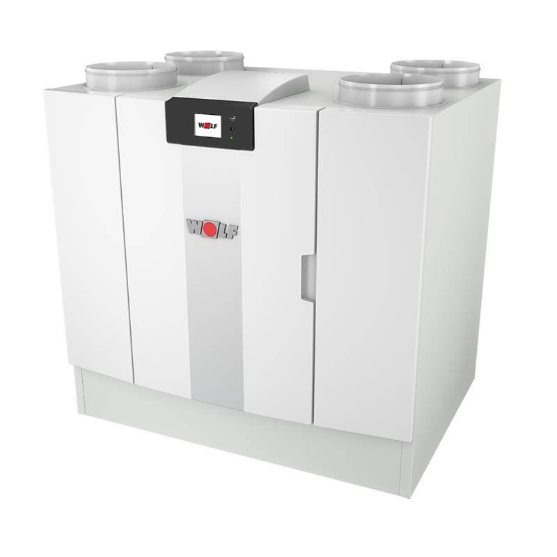 Wolf Comfort-Wohnungs-Lüftung CWL-2-600 4/0 R, Revisionstür rechts - 2139961