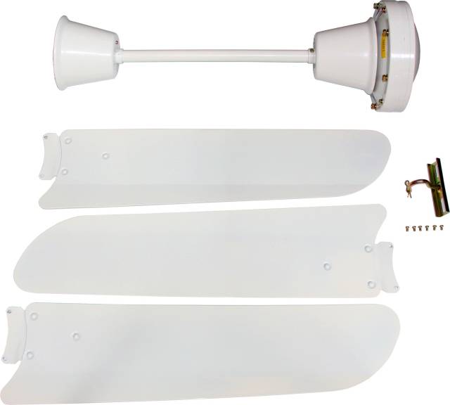 Wolf Deckenventilator LD 15 Farbe: vekehrsweiß RAL 9016 - 2240050