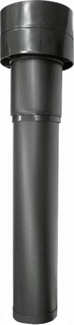 Wolf Dachdurchführung DN125 isoliert, L:1159mm, schwarz, für CWL - 2575801