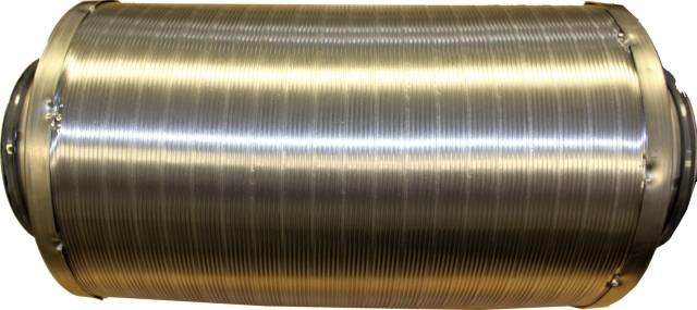 Wolf Schalldämpfer DN180 L:500mm mit 50mm Dämmung, für CWL - 2577767