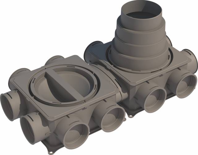 Wolf Luftverteiler Flach mini 12-75 für CWL - 2577838