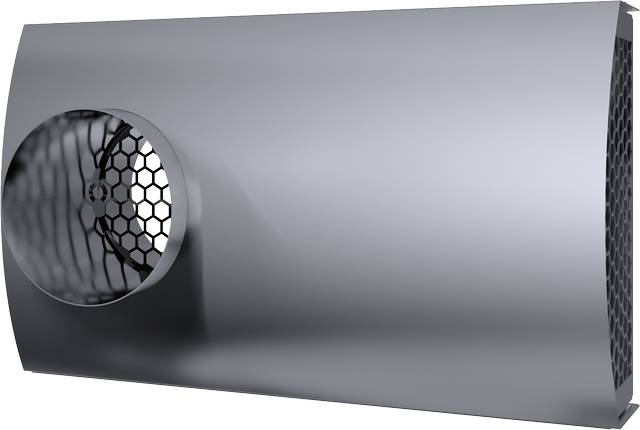 Wolf UniAir Design-Doppelgitter DN125 Edelstahl, für CWL - 2577959