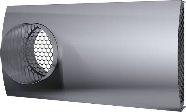 Wolf UniAir Design-Doppelgitter DN160 Edelstahl, für CWL - 2577960