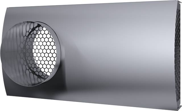 Wolf UniAir Design-Doppelgitter DN180 Edelstahl, für CWL - 2577961