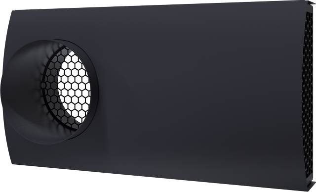 Wolf UniAir Design-Doppelgitter DN180 Anthrazit RAL 7016, für CWL - 2577965