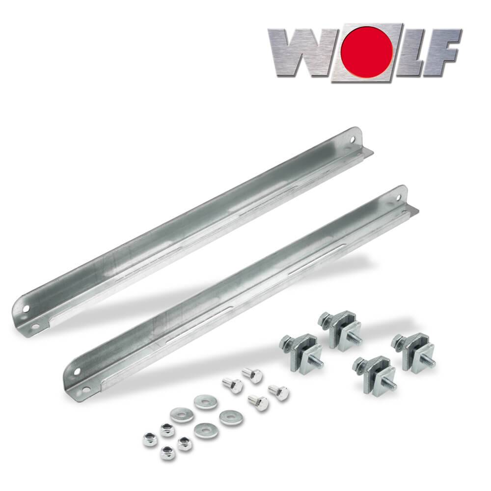 Wolf Befestigungsset Stahlträger waagr. und geneigt für TLH/LH 40 - 6500786