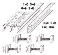 Wolf Befestigungsset Stahlträger geneigt mit Neigungsausgleich für TLH/LH 25 - 6500787