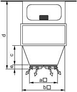 Wolf Adapterkonus für Induktionsjalousie für LH 100 - 6500937