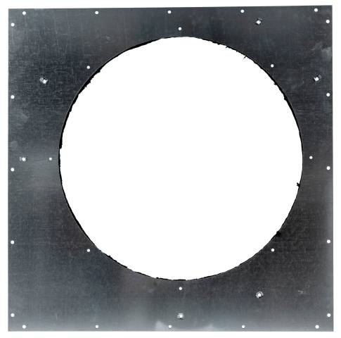 Wolf Adapterblech TLHD 40 zur Verbindung von rundem Schiebestück - 6511587